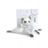 Doudou Darčeková sada - plyšová panda 20 cm