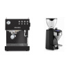 Ascaso Steel UNO, Black + Rocket Espresso FAUSTO 2.1, black