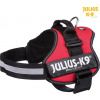 Trixie postroje Julius-K9, vel 3/XL: 82–118 cm, červená
