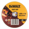 DeWALT Sada DT3507 řezacích kotoučů na kov 125x1,0 mm (v sadě 10 ks)