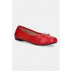 Kožené balerínky Love Moschino červená farba, JA11081G1NIE0500 EUR 41