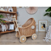 Prútený kočík Dolller Natural Pusher - Drevo (Prútený kočík Dolller Natural Pusher - Drevo)