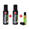 Súprava INSECTOFF 2+1 ZADARMO s prírodnými silicami, 2x body sprej CITRONELLA + postcontact, 2 x 100 ml + 15 ml
