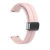 eses Silikónový remienok s magnetickou prackou pre Garmin Lily 2 a Garmin Lily 2 Active - Svetlo ružový, 14 mm