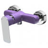 BELAGGIO RIO VIOLET 4145V Sprchová vodovodná batéria bez príslušenstva, CHROM/FIALOVÁ, rozstup 150mm RI4145V