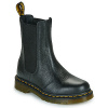 Dr. Martens Polokozačky 2976 Hi Chelsea Boot Black Milled Nappa Čierna