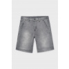 Detské rifľové krátke nohavice Mayoral 6220.7G.Junior.PPY2 sivá 152