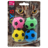 Magic Cat loptička penová futbalová 3,75 cm 4 ks