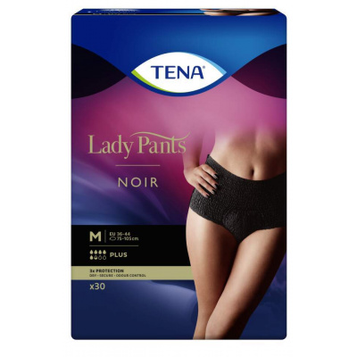 TENA Lady Pants plus noir M 30 kusov - Tena Lady Pants PLUS NOIR MEDIUM 30 ks