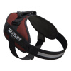Julius-K9 IDC Powerharness Bordeaux-Brown - postroj najvyššej kvality, postroj pre psa, bordový - 2