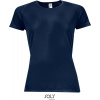 SOL'S | Sporty Women, Dámske šport. tričko, modrá f.n., XL
