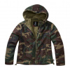 Bunda Brandit Ladies Windbreaker Frontzip - woodland, 4XL