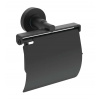 Ideal Standard IOM Držiak toaletného papiera s krytom, hodvábna čierna A9127XG