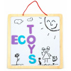 EcoToys Vzdelávacia magnetická tabuľa 3v1
