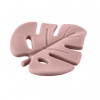 Zopa silikon kousátko Leaf Old Pink