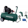 METABO Basic 250-50 W + LPZ 4 Kompresor olejový + sada pneumatického příslušenství