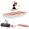 Insportline Airtrack Airstunt 300x100x10 cm mocha mousse