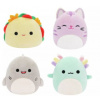 Squishmallows Micromallows 4-Pack Axolotl, Kočka, Taco, Žralok 6 cm