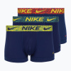 Pánske boxerky Nike Dri-Fit Essential Micro Trunk 3 pary blu void/lgh crim/brht citron/evergrn aura/abst wb