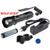 LED Baterka Wolf-Eyes Defender-III Modrá LED Full Set (Pre výber varianty kliknite nižšie na červené pole VYBERTE.)