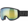 Uvex Topic FM sphere - black matt/mirror orange blue (S2) uni