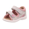 Dievčenské sandále POLLY Light Grey/Pink Superfit 1-600096-2500 grey - 25
