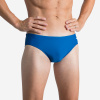 DECATHLON Pánske slipové plavky 100 Basic modré 2XL