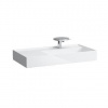 Laufen Kartell - Umývadlo, 90x46 cm, s 1 otvorom na batériu, SaphirKeramik, biela H8103390001111