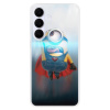 Silikonový kryt iSaprio - Samsung Galaxy S25 FE - Mimoň Superman 02 (Silikonové pouzdro, kryt, obal iSaprio na mobil Samsung Galaxy S25 FE)