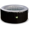 Vírivka Silver Classic Whirpool black Exit Toys 140 vzduchových trysiek okrúhla priemer 204 cm čierna od 6 rokov