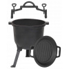 Kotlík na guľáš - Záhradné krbu pre grilovaný oheň Corfu Fire Basket 55 cm (Záhradné krbu pre grilovaný oheň Corfu Fire Basket 55 cm)