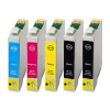 Epson T1285 CMYK - kompatibilný - Sada Epson T1285 (2x T1281, T1282, T1283, T1284) Epson Stylus - kompatibilní inkoustové náplně (cartridge)- Epson