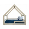Detský posteľ dom 160x80 RB Barrier + matrac (Detský posteľ dom 160x80 RB Barrier + matrac)