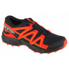 Salomon Speedcross CSWP J 471234 dětské nepromokavé nízké boty black/fiery red