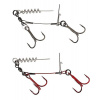 Savage Gear Systém pro Nástrahu Carbon49 Corkscrew Double Stinger veľ.3