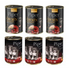 PIPER JUNIOR PLECHOVKA 400G x 12ks mix príchutí