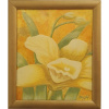 Slnečná orchidea - Mgr. art. Mária Markus, originálny, ručne maľovaný obraz S (do veľkosti 45x45cm) Viac farieb
