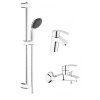 GROHE Start - Vaňový set 3v1, chróm 23749001