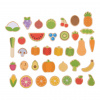 Bigjigs Toys Magnetky ovocie a zelenina Bigjigs Toys