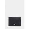 Kožené puzdro na karty Calvin Klein LV04F1068G čierna ONE SIZE