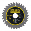 Stanley Príslušenstvo - Pílový kotúč na drevo 165x30 mm, 30 zubov STA17015-XJ