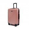 ROWEX Stredný univerzálny cestovný kufor s TSA zámkom ROWEX Roseline Farba: Ružovo-zlatá 66x45x26 cm ABS