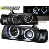 PREDNÉ SVETLÁ ANGEL EYES CCFL ČIERNA pre BMW E36 12.90-08.99 S/C/T