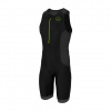 Zone3 Ltd Men's Aquaflo Plus Trisuit - BLACK/GREY/NEON GREEN Veľkosť: XL