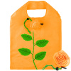 HomePRO ROSE-1 Skladacia nákupná taška RUŽA, 19 L, 39,5x35,5 cm, oranžová