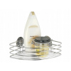 WENKO Turbo-Loc® Eckablage, Stahl, 26,5 x 10,5 x 20 cm, chróm 18913100