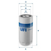 Palivový filter UFI 24.349.00 na IVECO