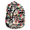 Školský batoh trojkomorový ST.RIGHT Tropical Stripes- BP-32
