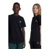 Detské bavlnené tričko adidas Originals TEE čierna farba, jednofarebné, IW3495 170