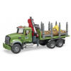 Auto Bruder 2824 Nákladné auto Mack Granit preprava dreva